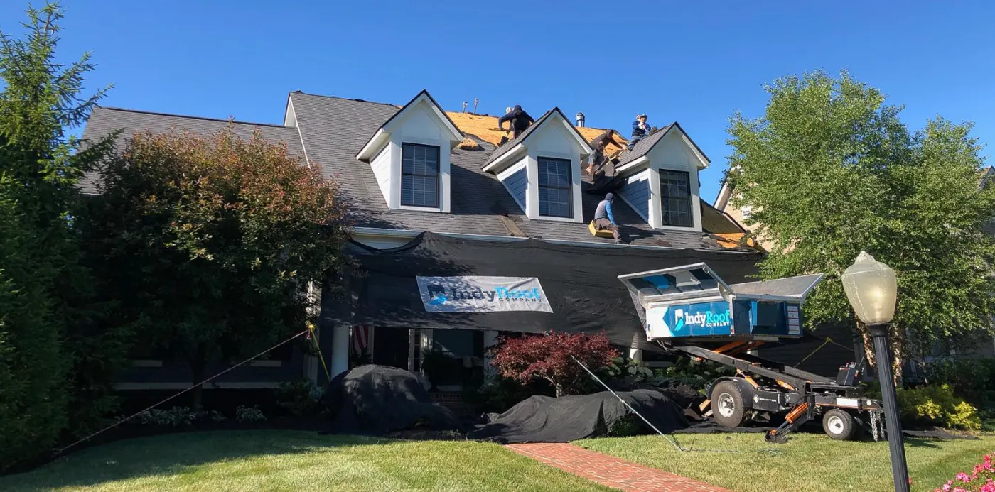 Commercial roof inspection documented in Attica